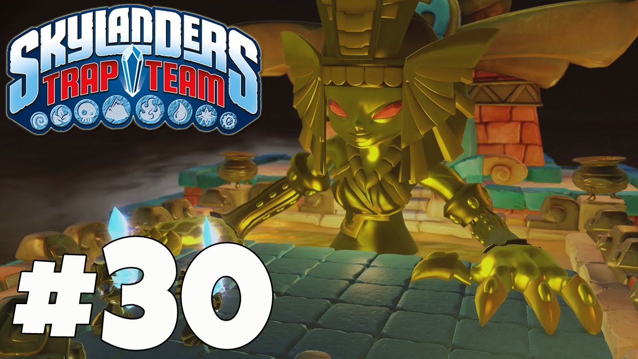 Skylanders Trap Team: Ch. 17 Lair of the Golden Queen - Part 30 (Gameplay, Commentary)