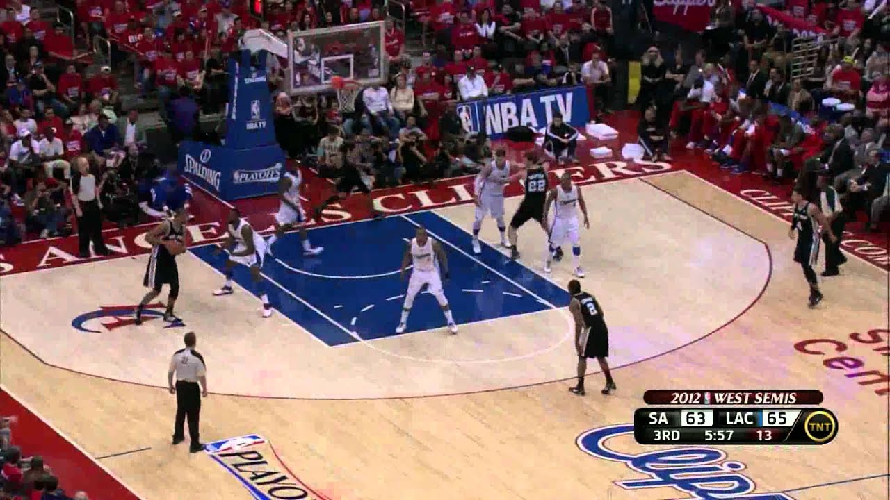 Tim Duncan 21 points beat LA Clippers (sweep) full highlights semi-finals NBA Playoffs 2012.05.20 HD