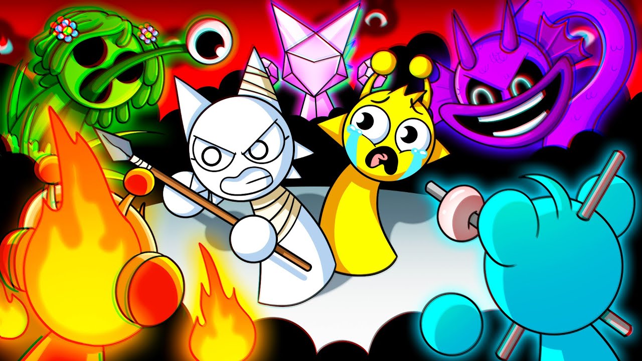 SPRUNKI: ALL PHASES! (Cartoon Animation)