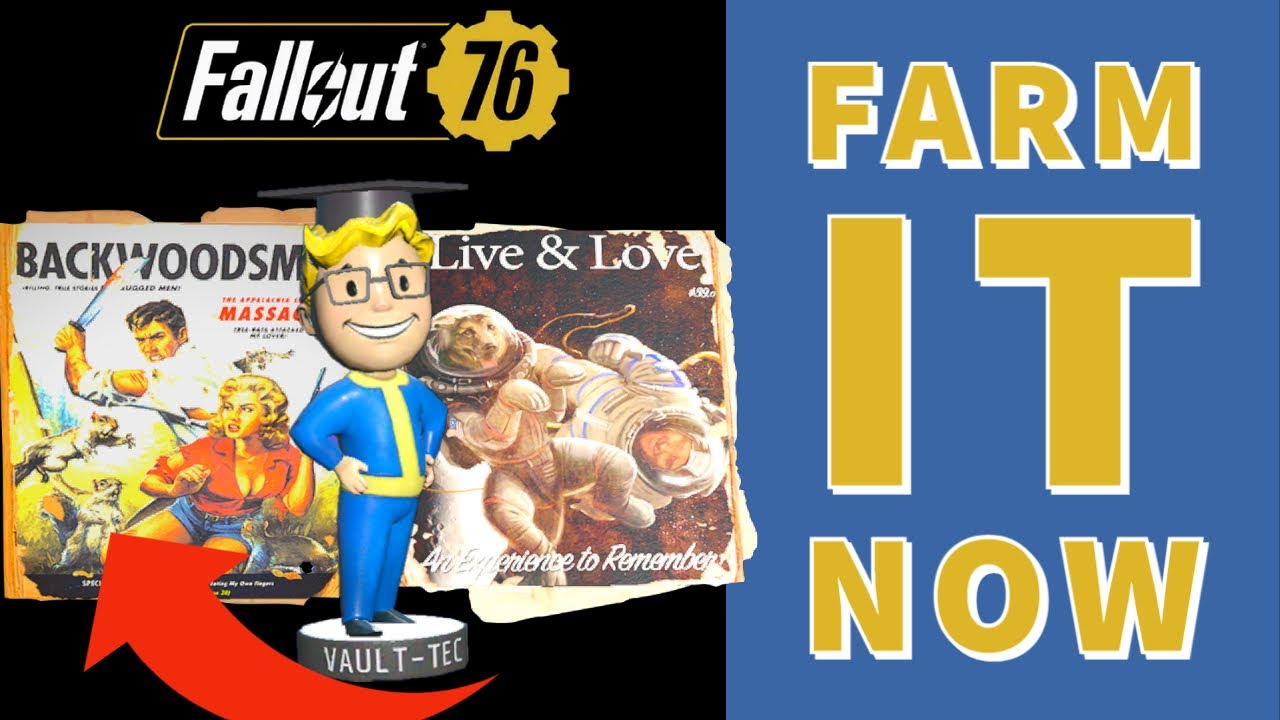 How To Farm MAGAZINES 📰 & BOBBLEHEADS!!! All Locations - Fallout 76 Steel Dawn