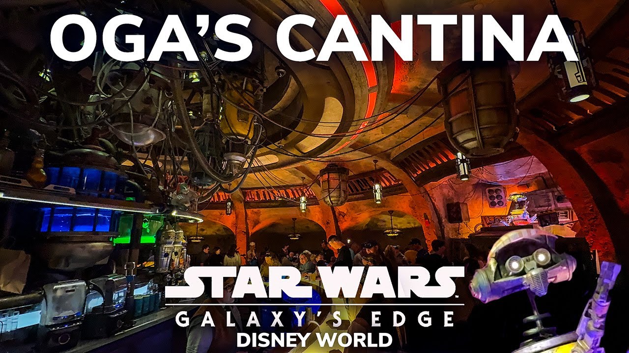 Inside Oga's Cantina: Star Wars Drinks & Out-of-This-World Atmosphere!