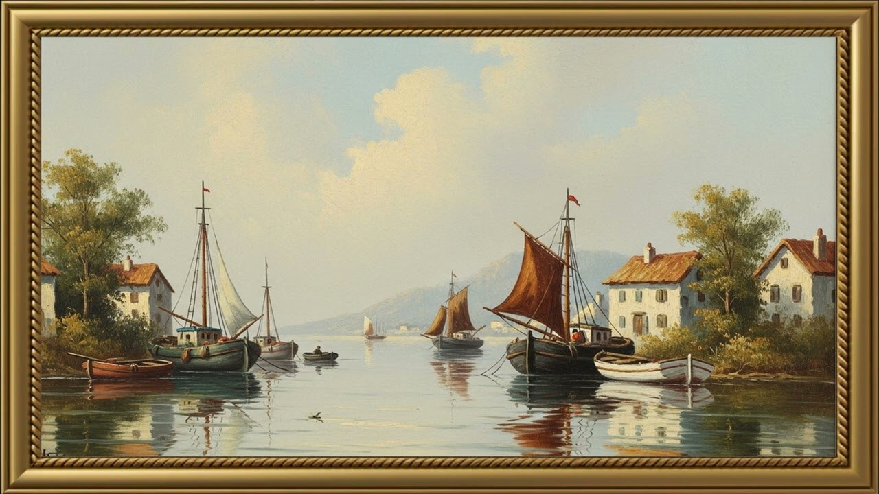 Turn Your TV Into Art 🎨  6  Hour Classical Vintage Art Slideshow 4K, No Music