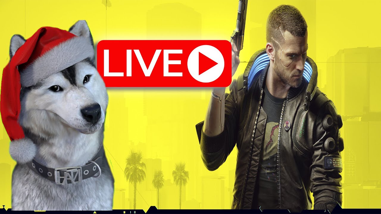 Cyberpunk 2077 Weihnachtsstream