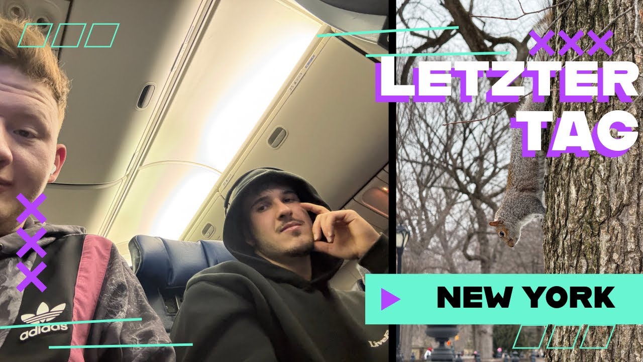 New York Vlog Tag 7 – Central Park, Check-out & United-Enttäuschung