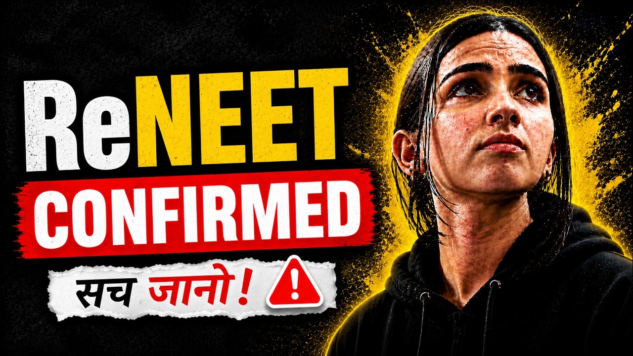 Re-NEET 2026 confirmed 🙏🏻 It&rsquo;s Official #neetcancelled