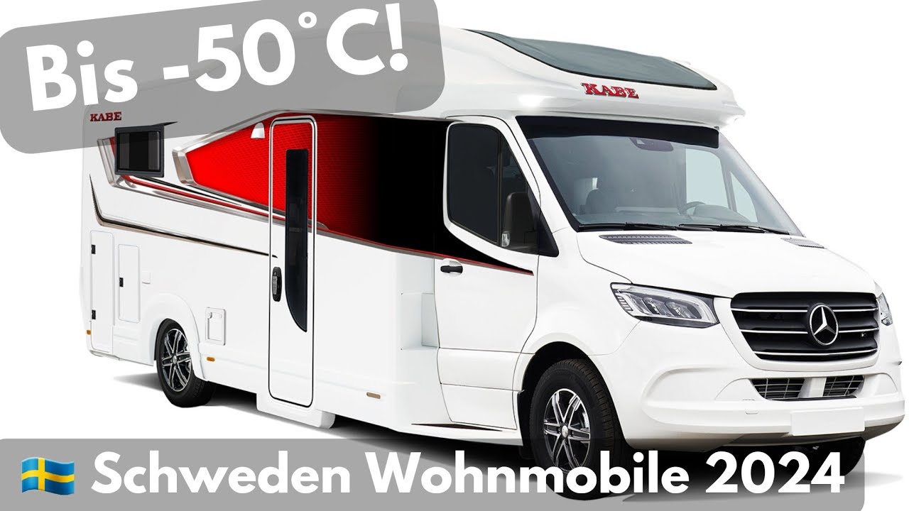 🇸🇪 Bis -50°C: Schweden Wohnmobil Kabe Novum 2024