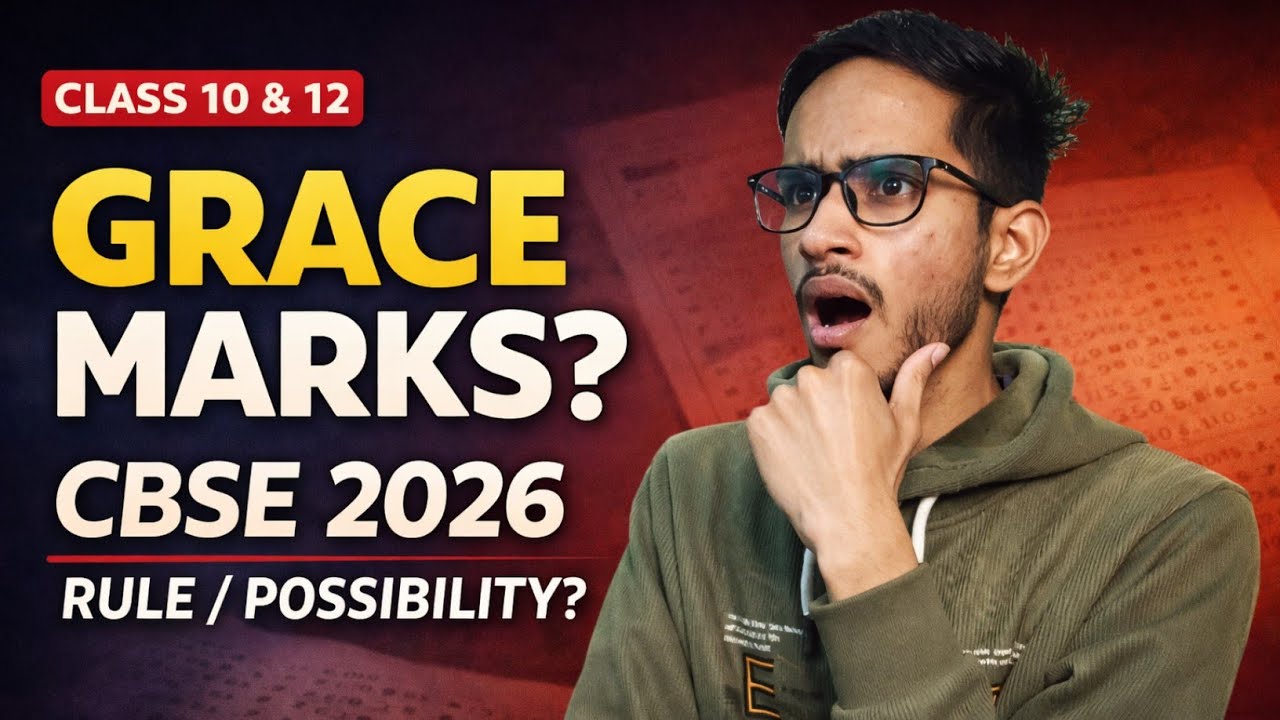 Grace Marks in CBSE Board Exams 2026 | Class 12 Passing Rules Explained
