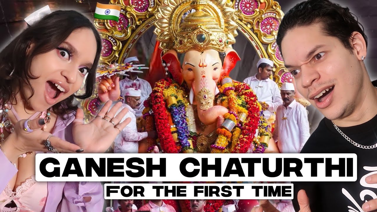 Latinos react to Indian Festivals & celebrations ft Ganesh Chaturthi for the first time