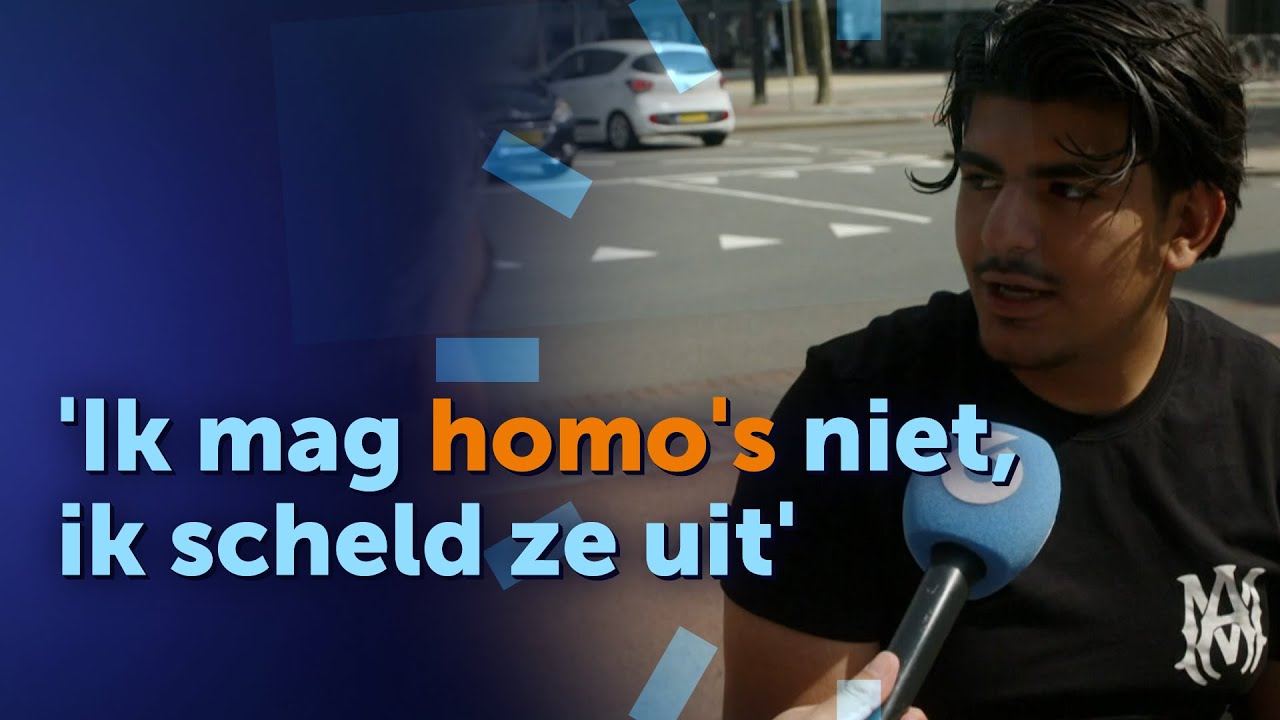 'HOMO'S zijn NIET GOED, ik mag ze NIET'