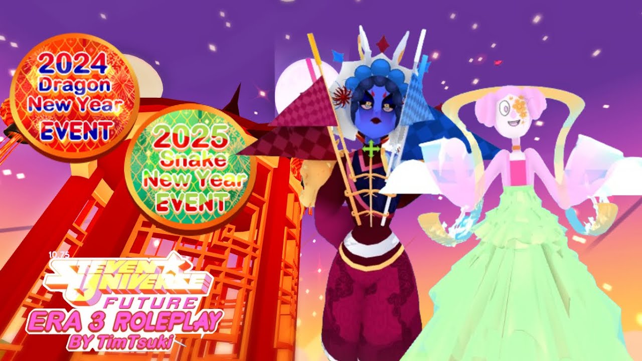 🐍🧧 How To Get ''Chinese New Year: Snake 2025'' & ''Dragon 2024'' in Steven Universe Future: Era 3 RP
