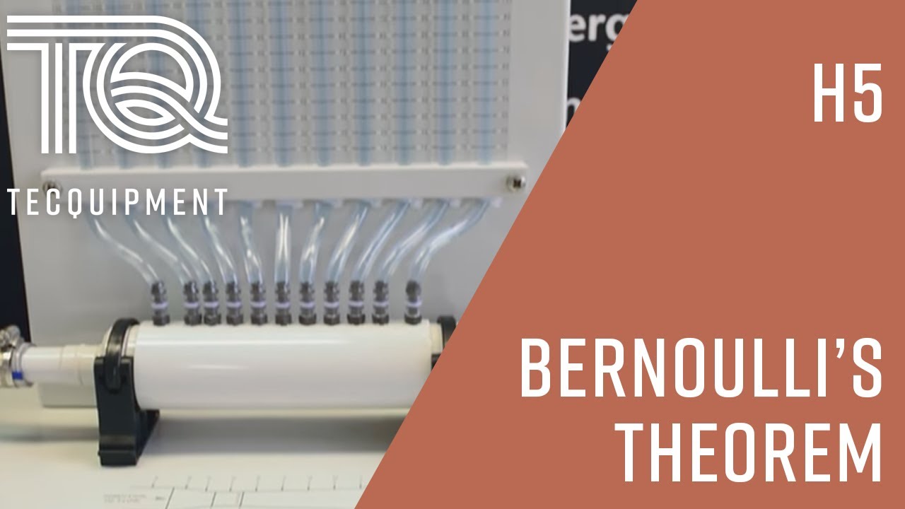 Demonstrating Bernoulli’s Principle and Flow Measurement by TecQuipment | Fluid Mechanics