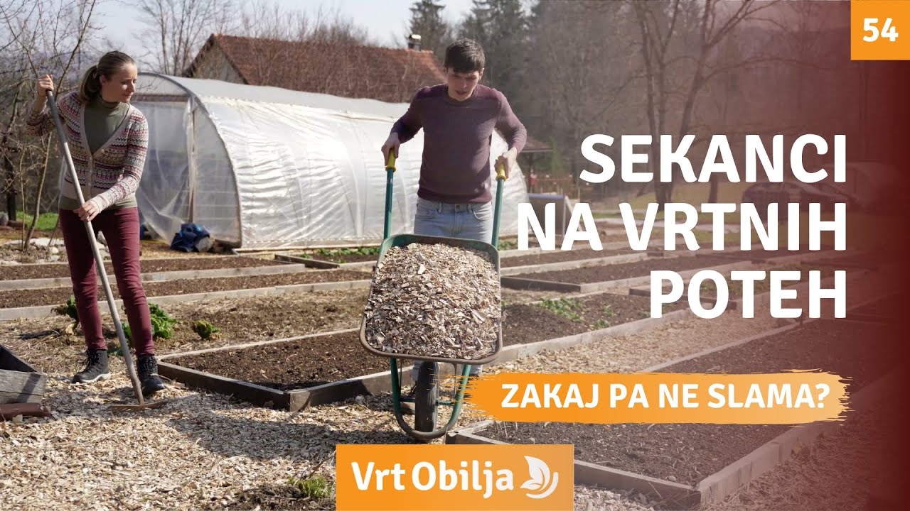 Čudovite vrtne poti s pomočjo lesnih sekancev - Vrt Obilja EP54