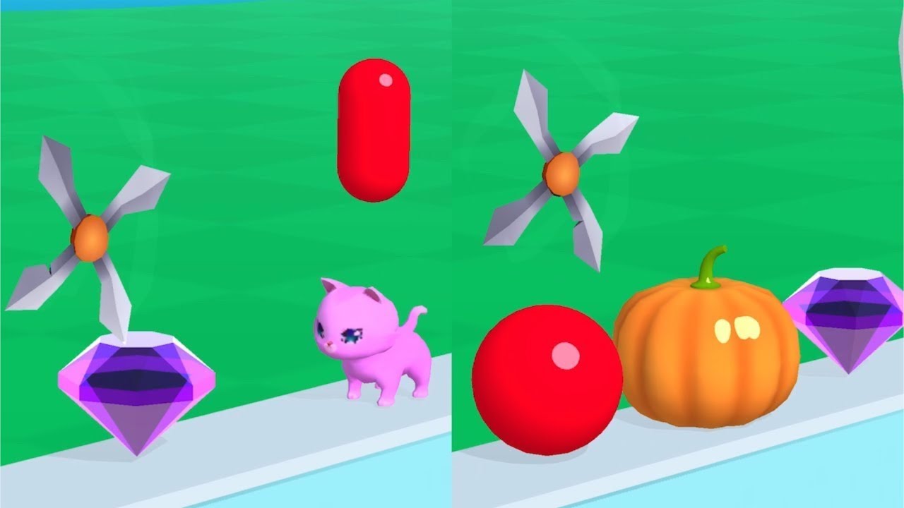 Don't Slice The Cats! Very Satisfying And Relaxing ASMR Slicing Game