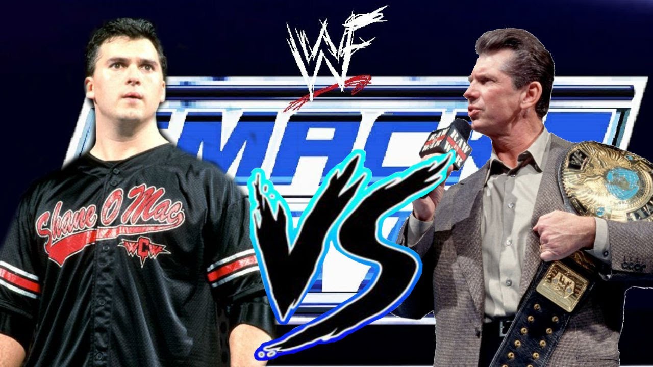 WWE Smackdown Shut Your Mouth Definitive Edition Matches Shane Mcmahon vs Vince Mcmahon