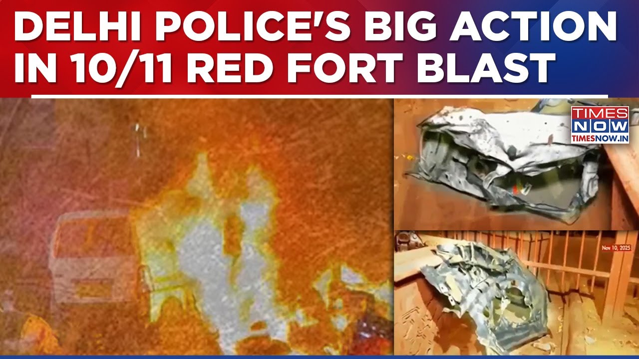 Delhi 10/11 Lal Quila Blast Probe: Cops Book Case Under 'Terror Conspiracy' | What&nbsp;You&nbsp;Should&nbsp;Know