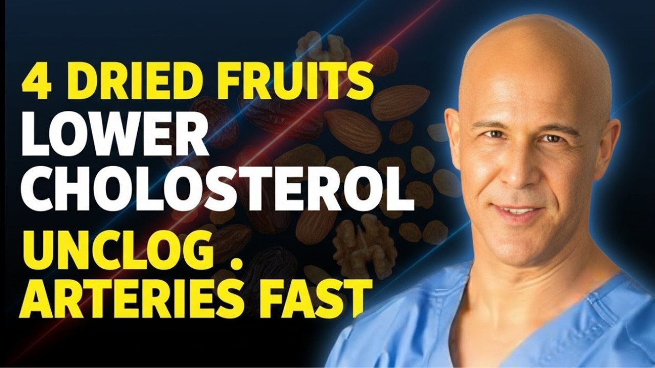 Top 4 Dried Fruits That Naturally Lower Cholesterol & Clean Arteries FAST | Dr. Mandell