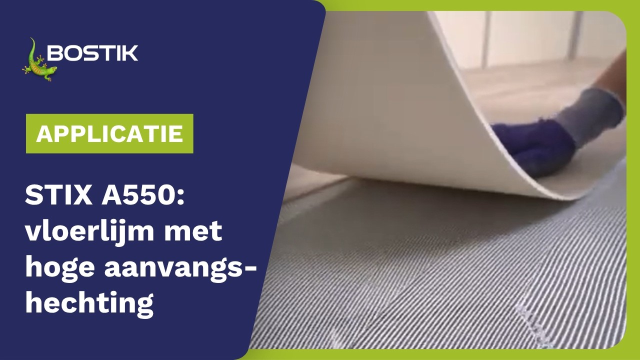 STIX A550 POWER ELASTIC: sterke dispersielijm | Productvideo | Bostik Benelux