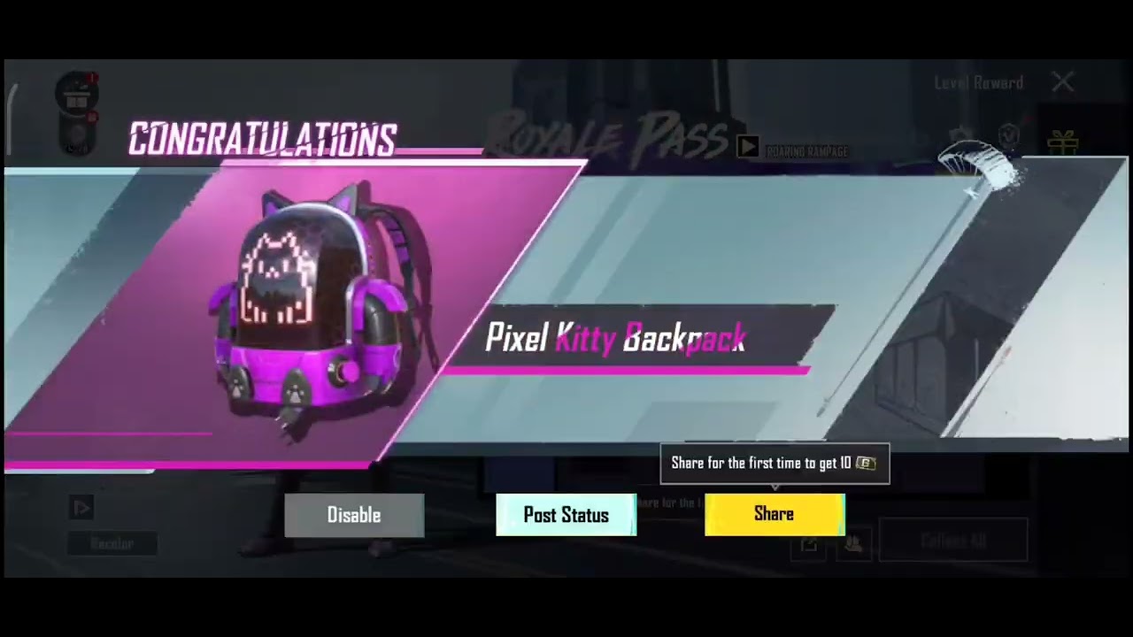 ROYAL PASS A1 1 TO 100 RP MAXED OUT