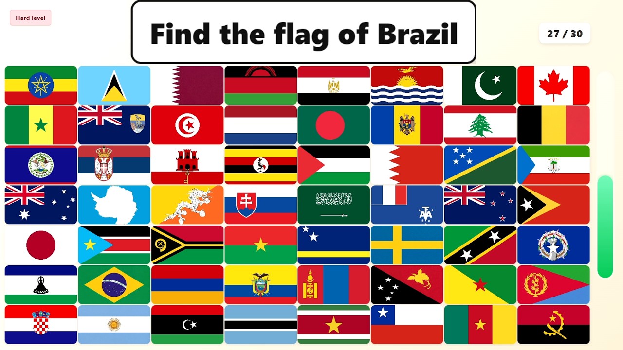 Flag Quiz 🚩 | How Many Countries Can You Identify?