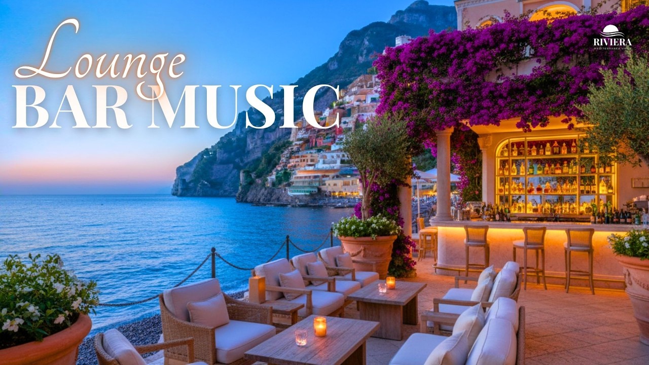 Elegant Lounge Bar Music🍷 Dinner Background  Italian Riviera Restaurants (2026)