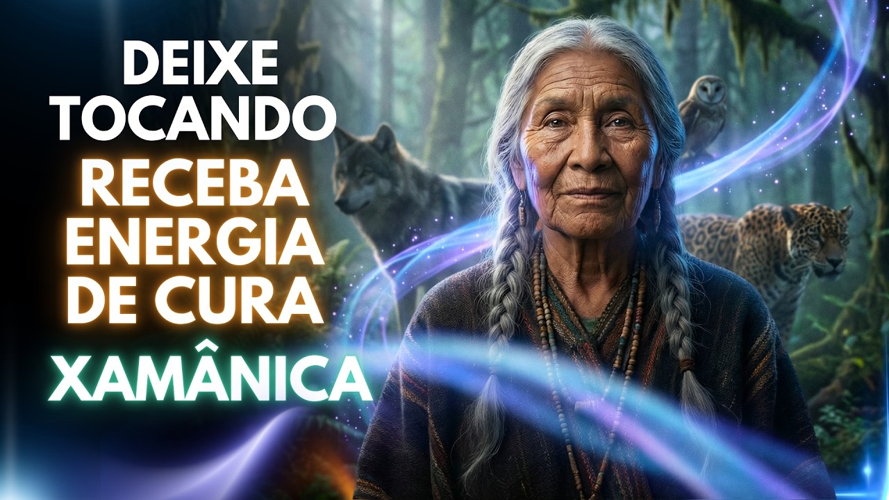DEIXE TOCANDO AGORA: Cura Xamânica Profunda | Elevação do Eu Superior