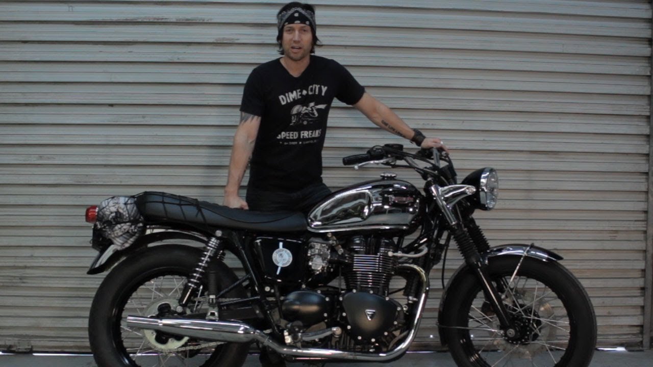 Dime City Cycles: The Distinguished Bonneville Triumph