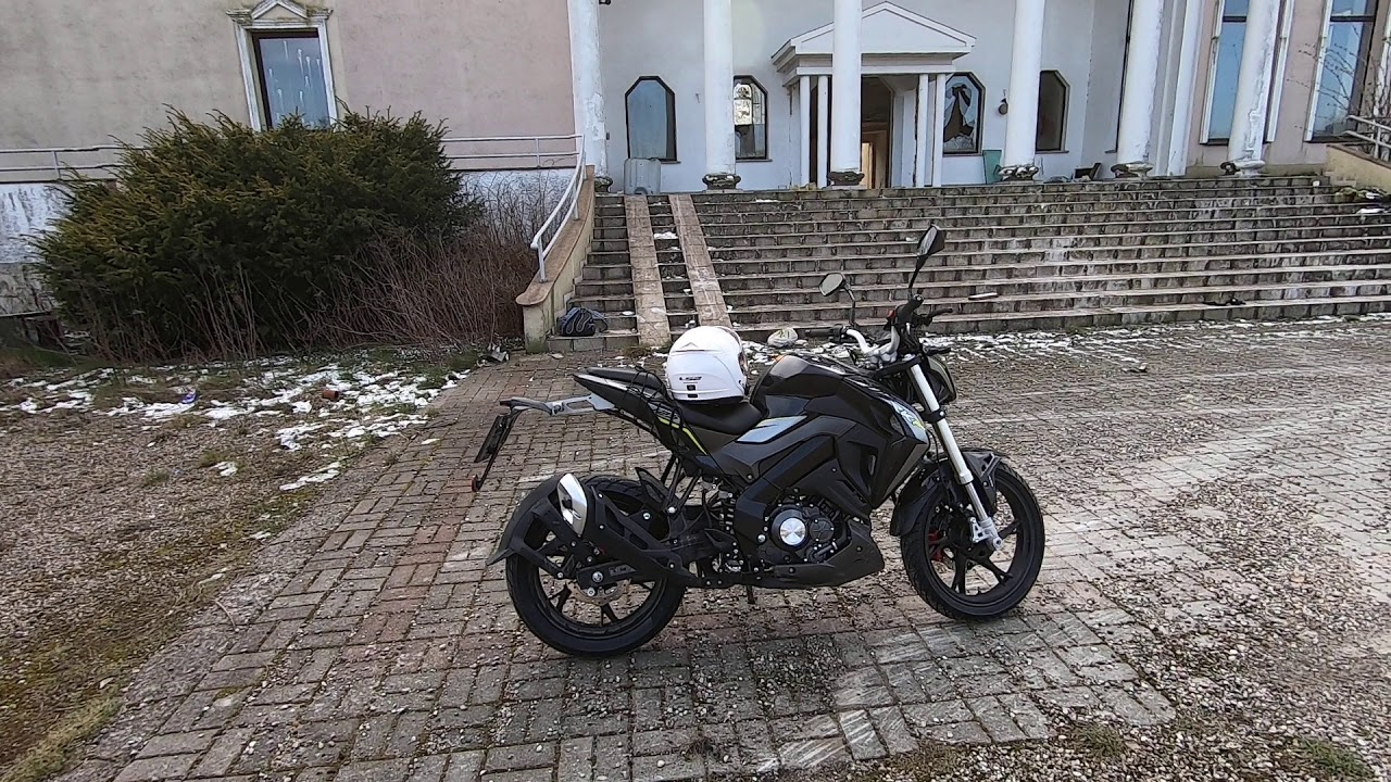 Keeway RKF 125 - nowe opony Pirelli Angel City