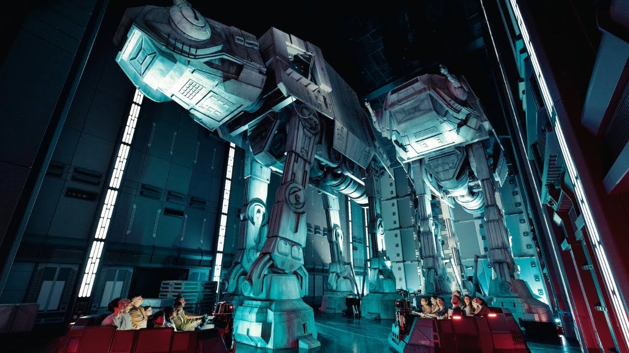 Rise Of The Resistance Disneyland 2026 4K