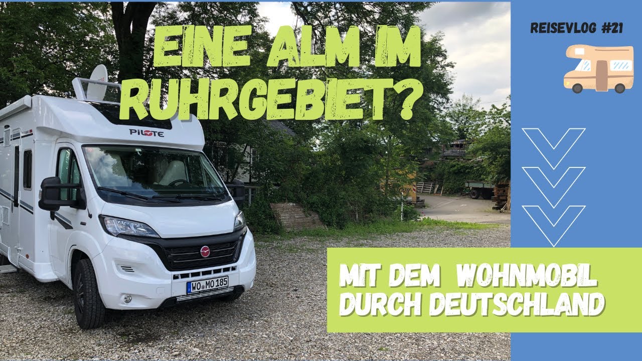 Eine Alm im Ruhrgebiet? ⎥Kurztrip mit  Landvergnügen Klütinger Alm⎥Vanlife Deutschland  #vlog21