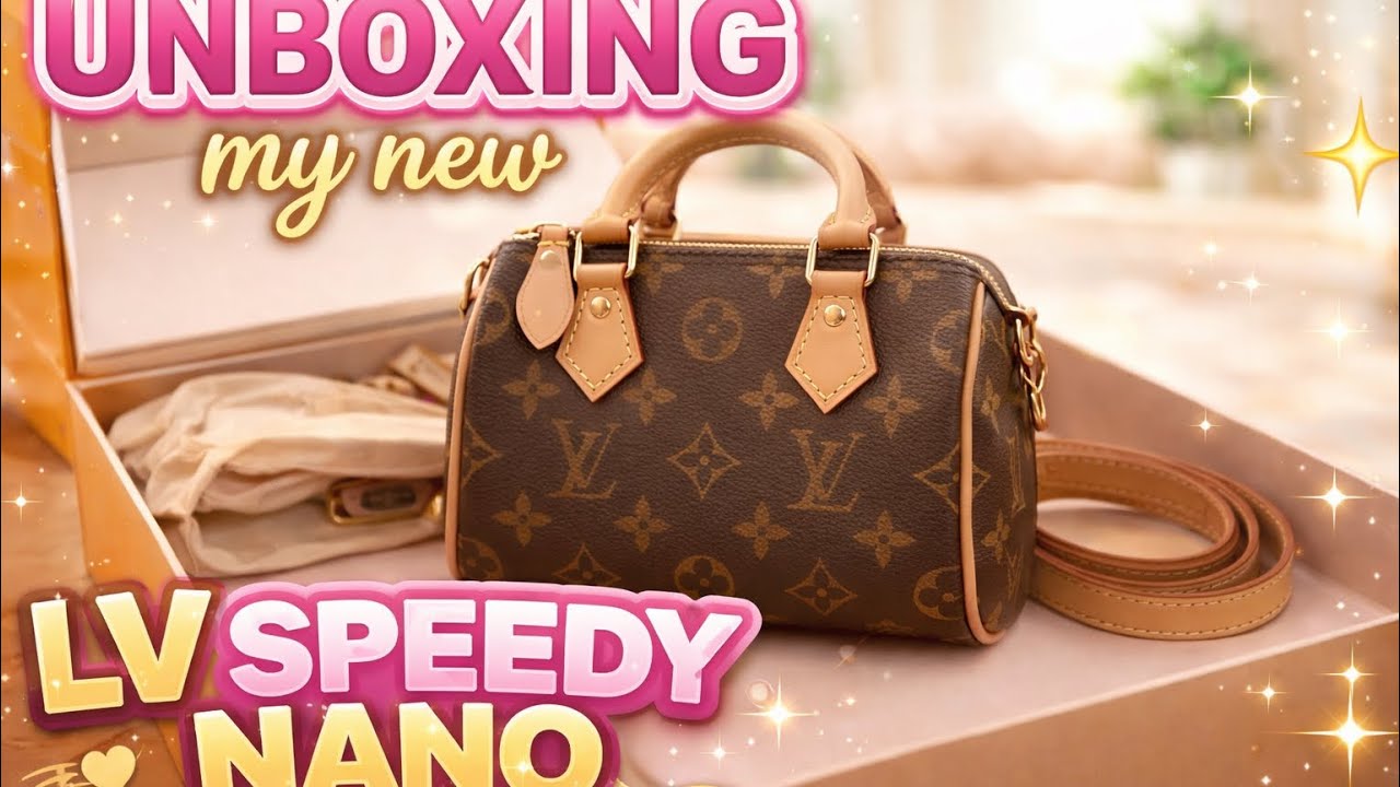 Unboxing my LV Speedy Nano and Hermes Kelly bracelet!!!! 🙀🙀❤️❤️🎄🎁