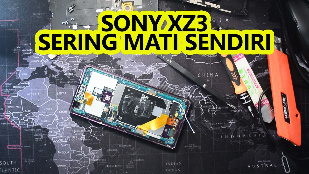 sony xperia xz3 dipakai sebentar terus mati