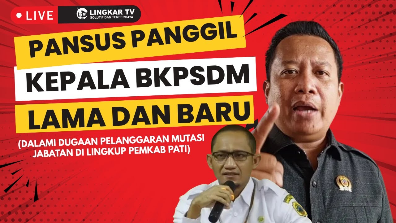 🔴RAPAT PANSUS KETIGA HAK ANGKET PEMAKZULAN BUPATI PATI SUDEWO