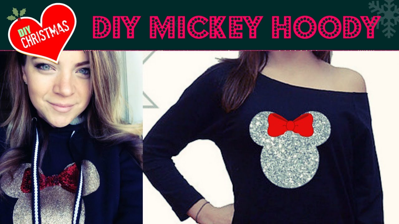 DIY Holiday Mickey Sweater!