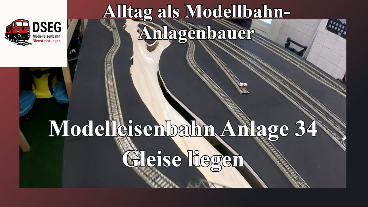 Kundenanlage Nr. 34 – Teil 3 Märklin M Gleis Gleise liegen Anlagenmaße 3,50 × 1,60 m