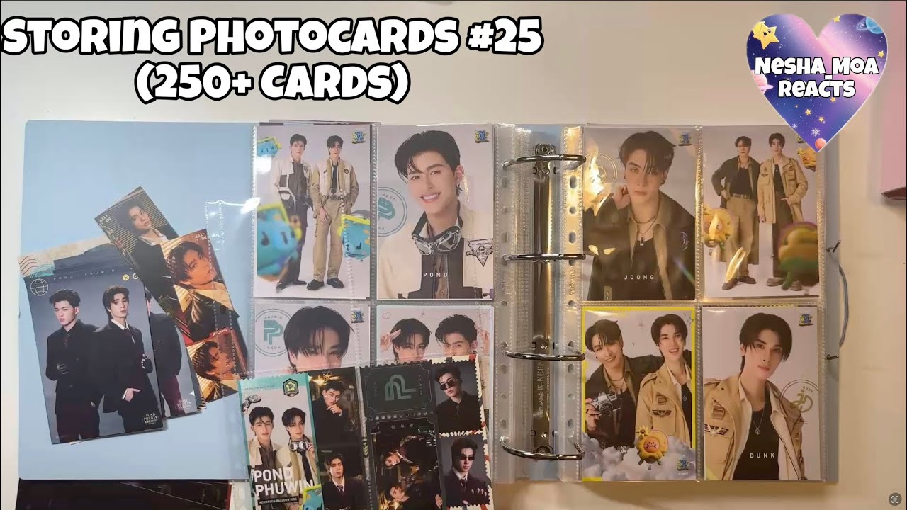 Storing Photocards #25 (250+ Cards):  PondPhuwin, GeminiFourth, PerthSanta, JimmySea, and more
