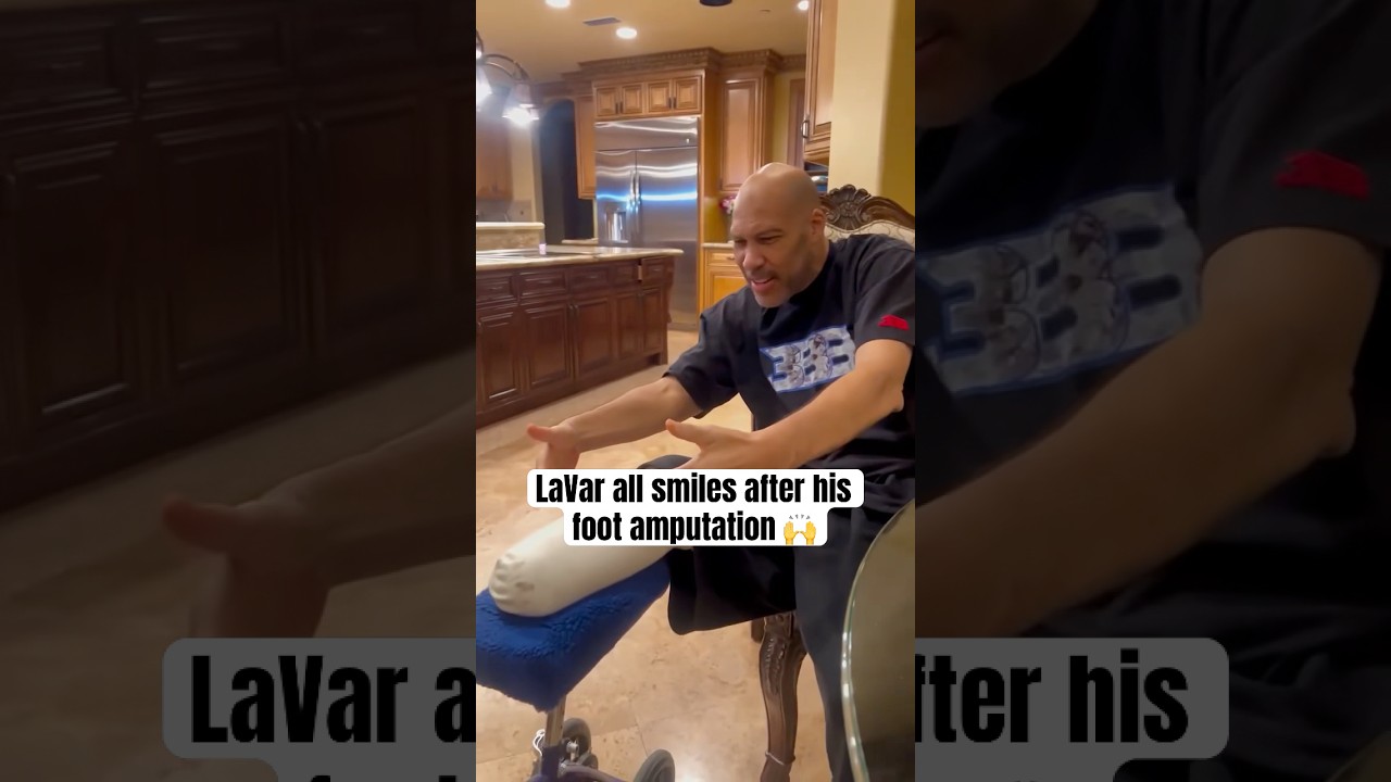 LaVar Ball in good spirits (via bigballerbrand/IG)
