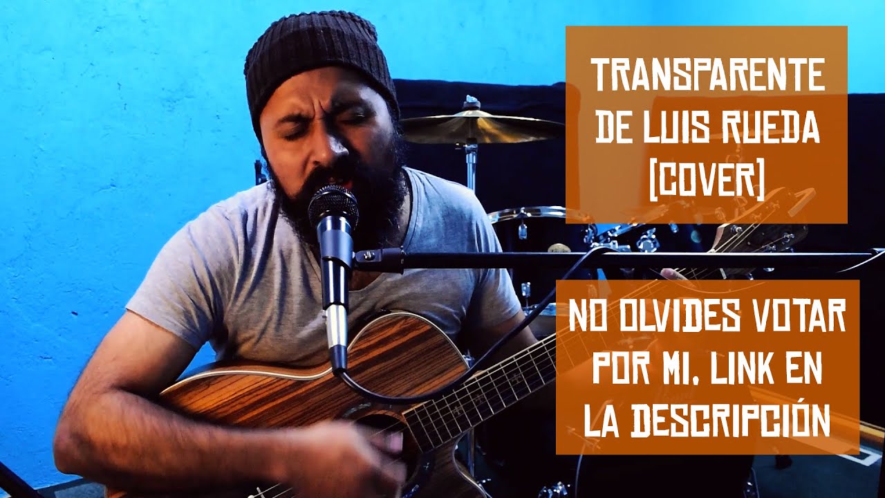 Transparente (Cover) - Luis Rueda
