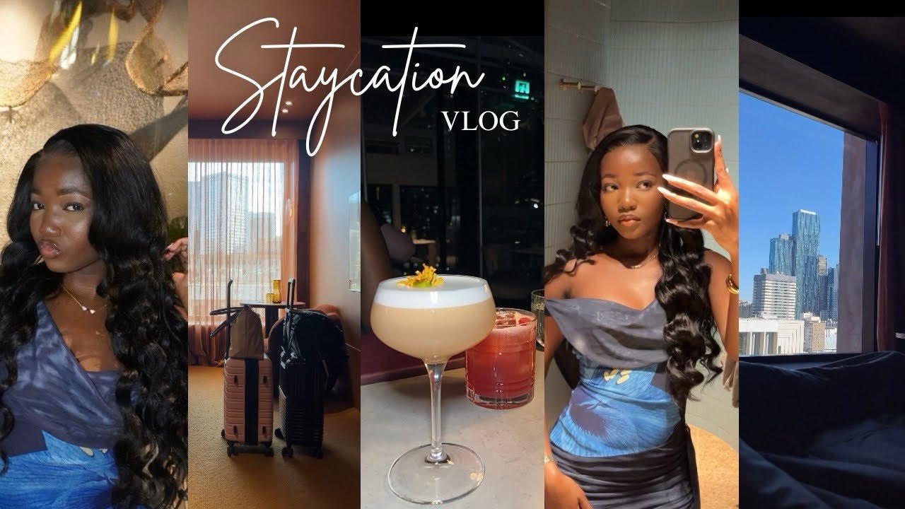 STAYCATION VLOG| UNI STUDENTS EXPLORING MELBOURNE| HYDE MELBOURNE PLACE + ROOFTOPS🍸📍