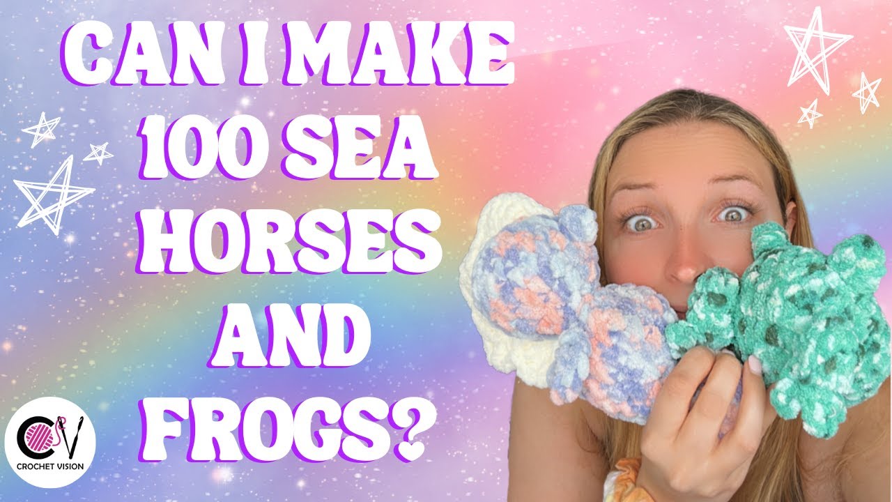 Last Minute Market Prep! Crochet 100 Plushies in a Week?!?!