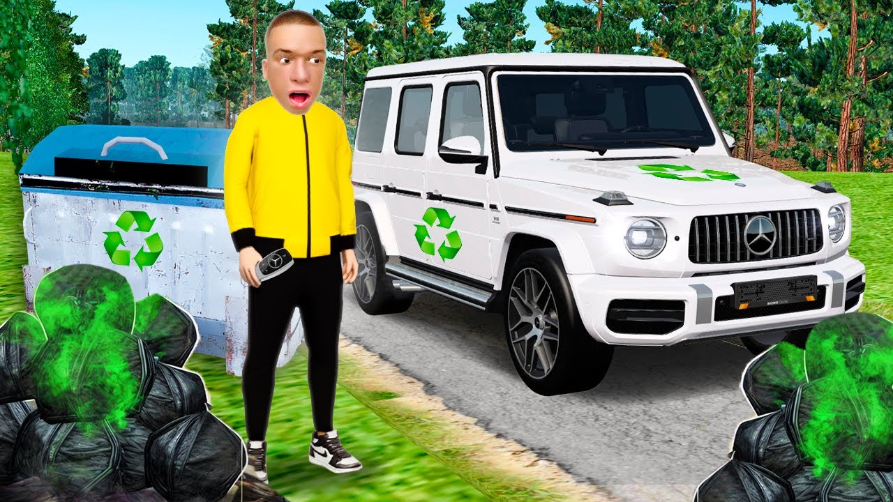 КУПИЛ ГЕЛИК СОБИРАЯ МУСОР ✅ в GTA RADMIR RP