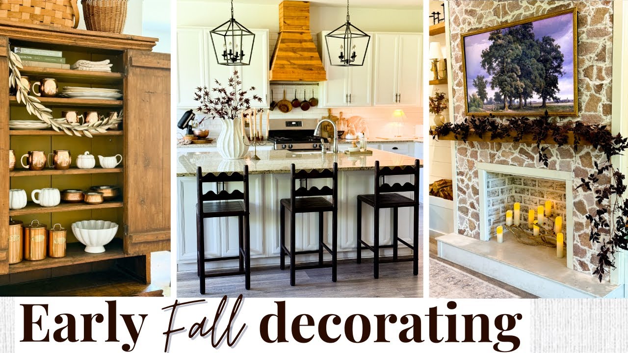 EARLY FALL DECORATING IDEAS | PART 2 🍁 DECORATE WITH ME FALL 2025