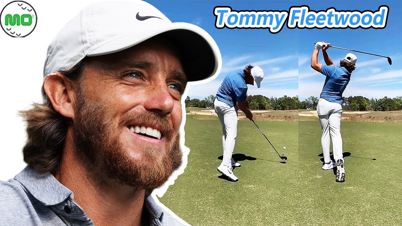 Tommy Fleetwood トミー・フリートウッド イングランドの男子ゴルフ スローモーションスイング!!!