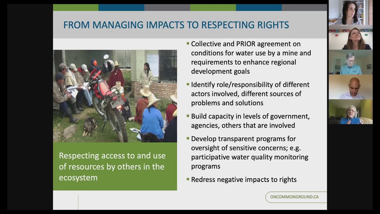 Susan Joyce - From Managing Impacts to Respecting Rights: Changing the criteria for decisions