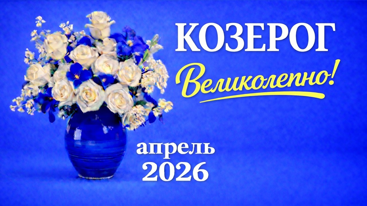 КОЗЕРОГ - ТАРО ПРОГНОЗ на АПРЕЛЬ 2026 - ПРОГНОЗ РАСКЛАД ТАРО - ГОРОСКОП ОНЛАЙН ГАДАНИЕ
