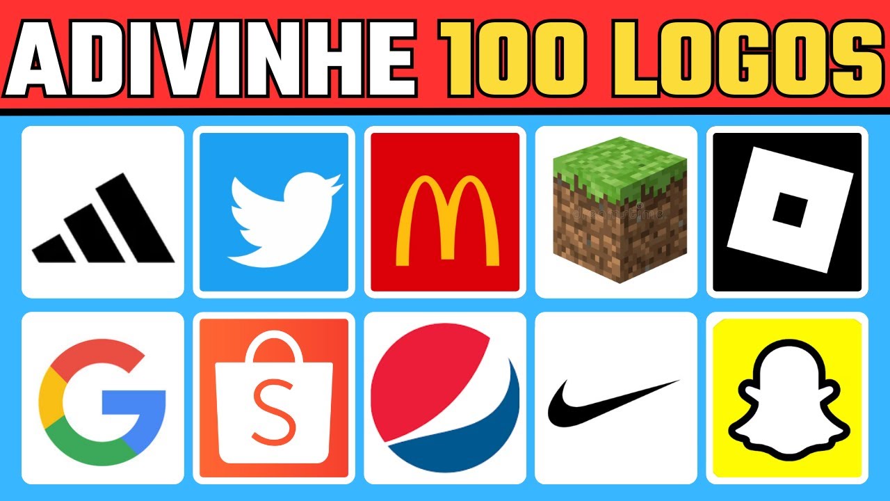 Adivinhe O LOGOTIPOS Em 3 Segundos | Logos Famosos | Quiz de Logotipos