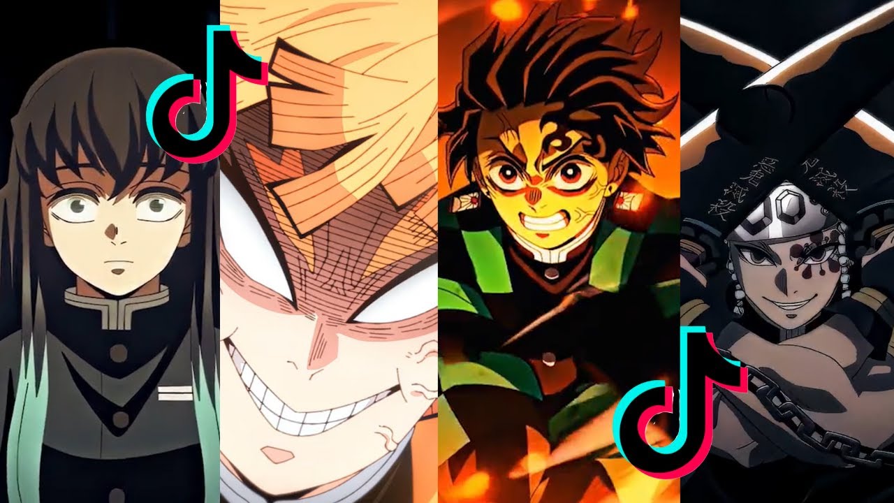 Demon Slayer Moments | Anime Edits | Tiktok Compilation #4