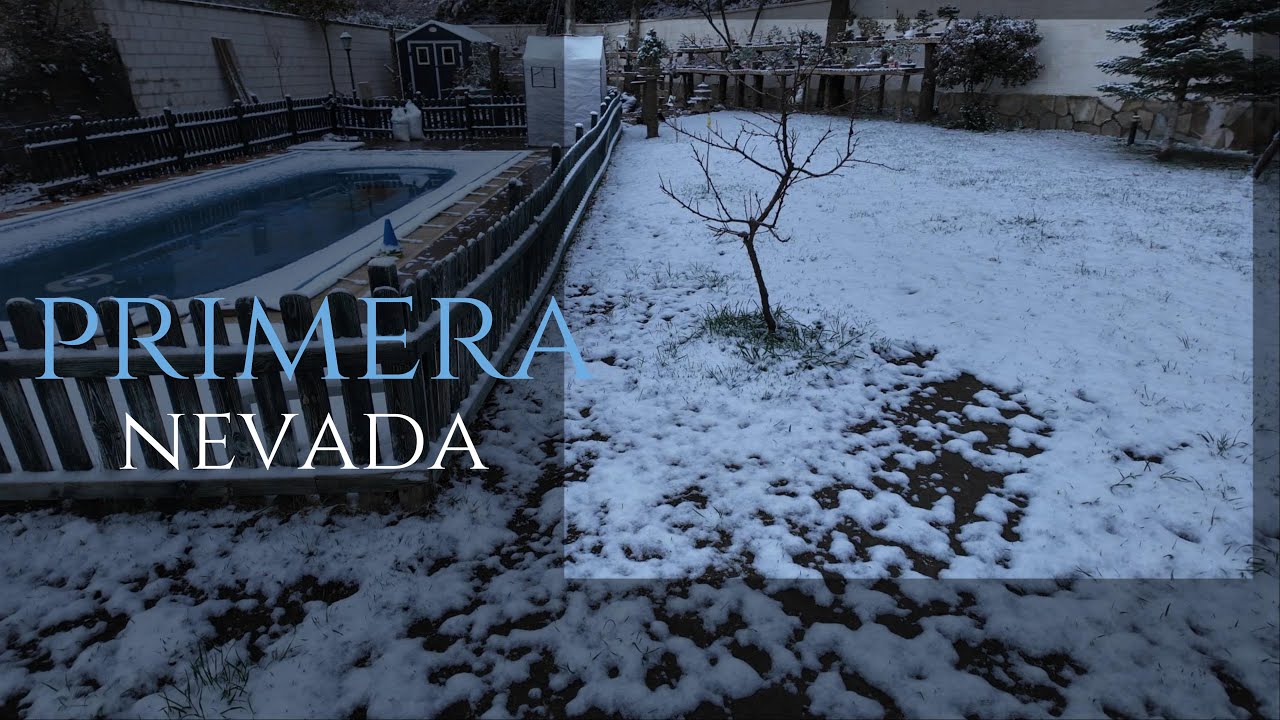 Primera Nevada en la nueva Casa (05/01/2026)