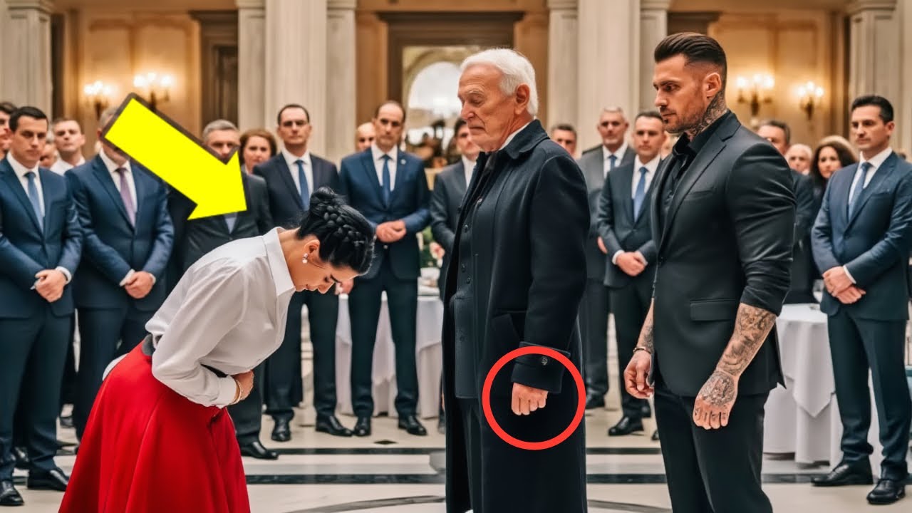 SHY WAITRESS GREETED THE MAFIA BOSS’S SICILIAN DAD—HER DIALECT GREETING FROZE THE ENTIRE ROOM