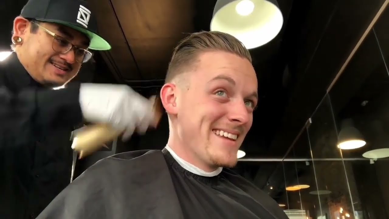 Haircut for men Zero Buzzcut and Shave head