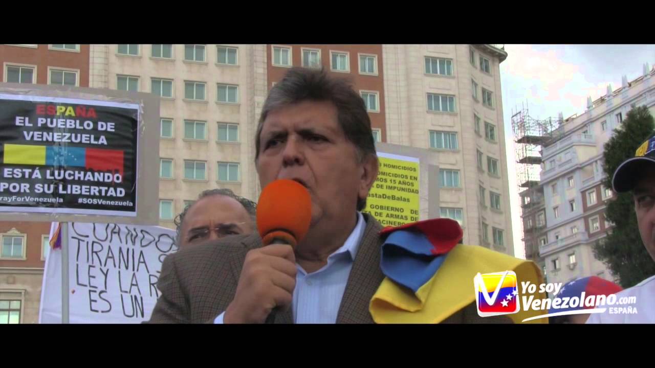 Alan García:Maduro es monosilábico y no tiene una sola neurona
